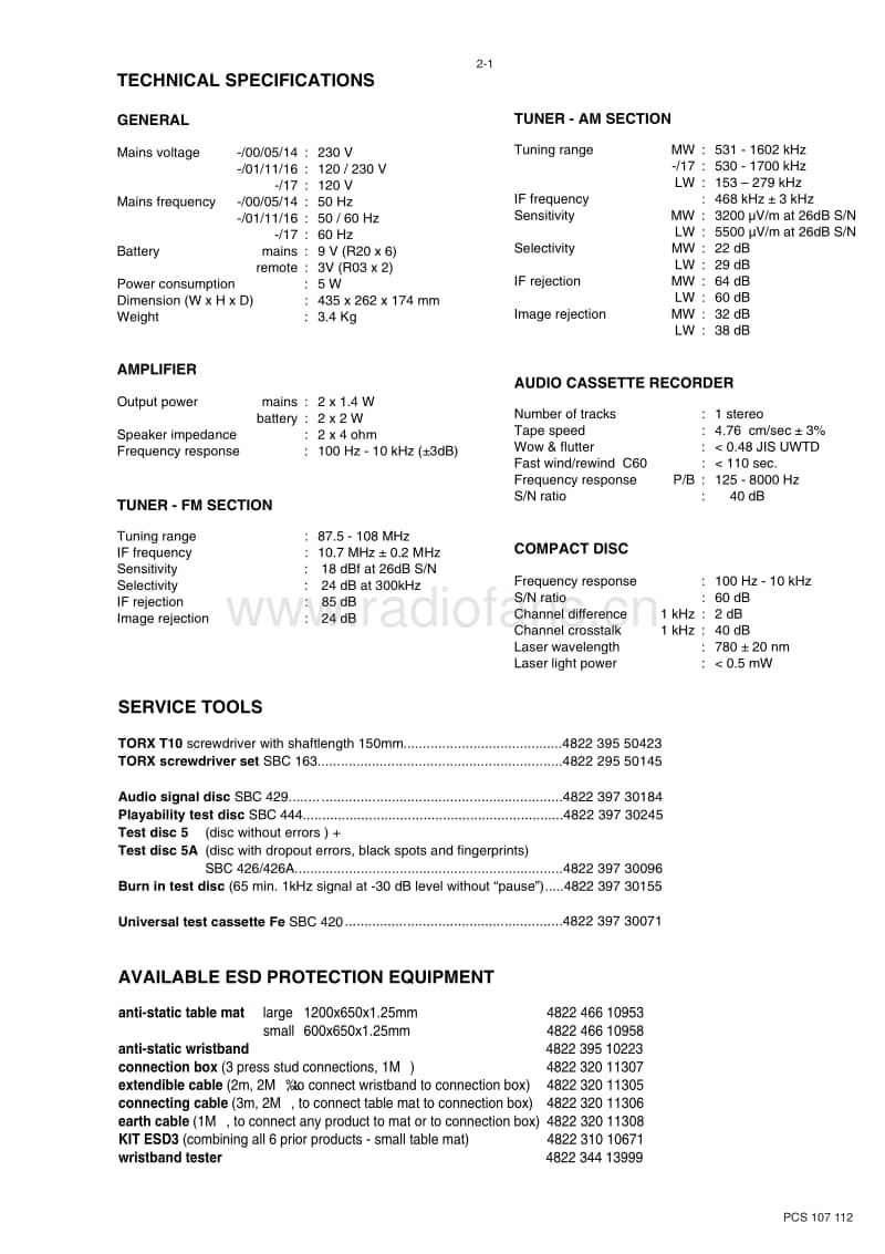 Philips-AZ-1060-Service-Manual电路原理图.pdf_第3页