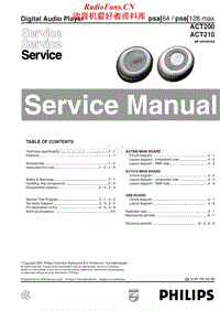 Philips-ACT-210-Service-Manual电路原理图.pdf