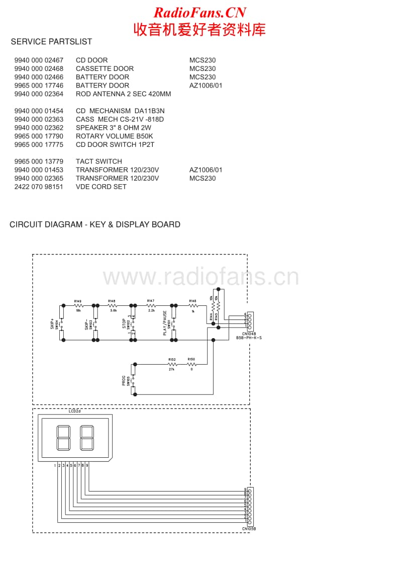 Philips-AZ-1006-Service-Manual电路原理图.pdf_第2页