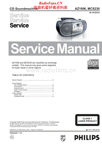 Philips-AZ-1006-Service-Manual电路原理图.pdf