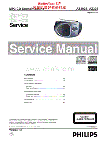 Philips-AZ-302-Service-Manual电路原理图.pdf