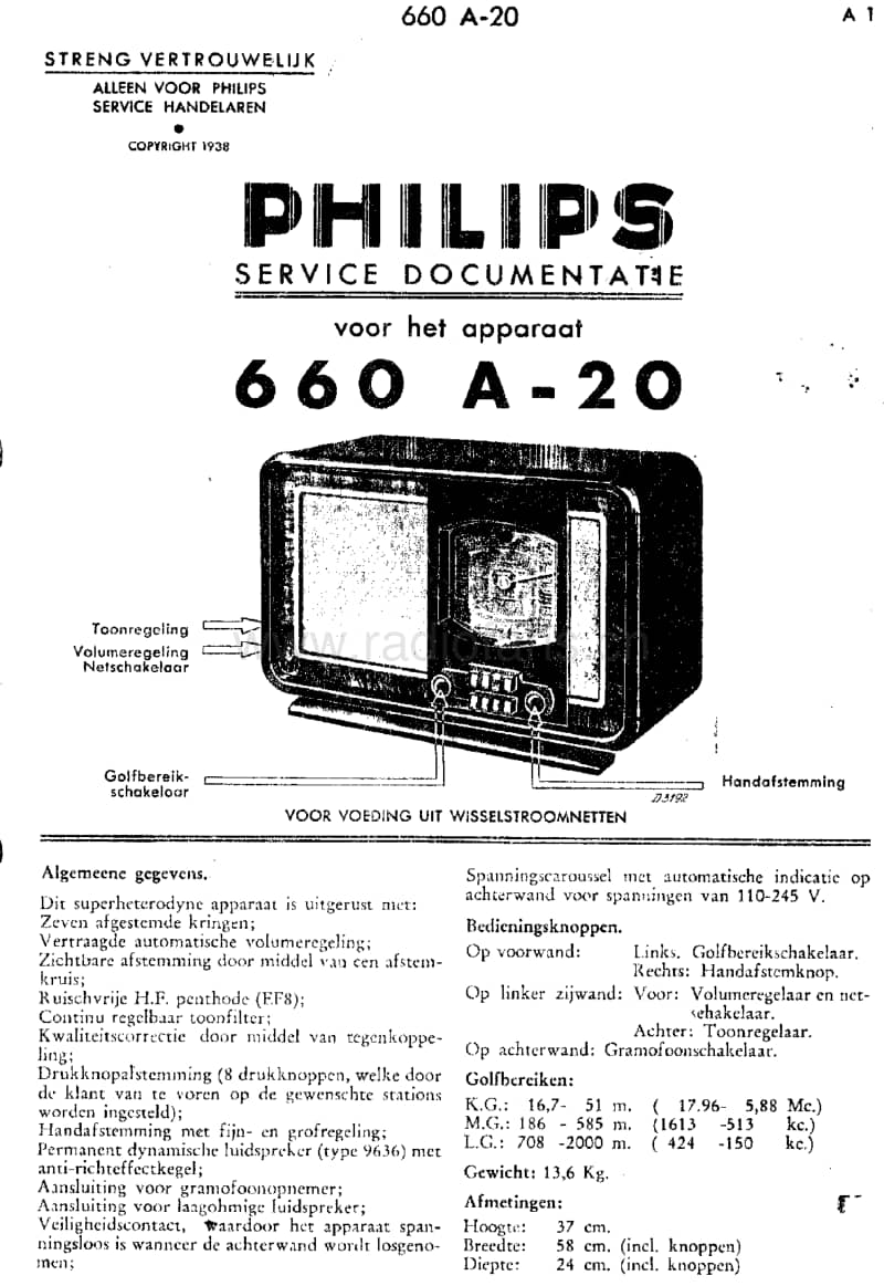 Philips-660-A-Service-Manual电路原理图.pdf_第3页