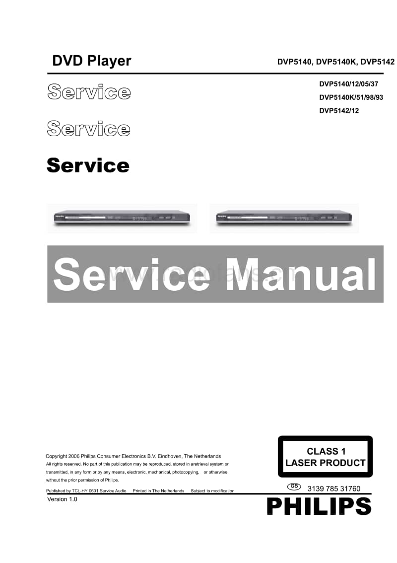 Philips-DVP-5142-Service-Manual电路原理图.pdf_第1页