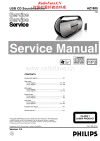 Philips-AZ-1880-Service-Manual电路原理图.pdf