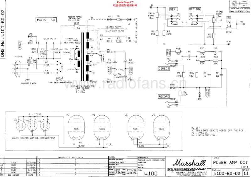 Marshall-4100-Power-Amp-4100-60-02-Issue-11-Schematic电路原理图.pdf_第1页