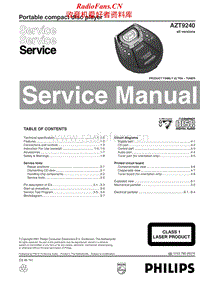 Philips-AZT-9240-Service-Manual电路原理图.pdf