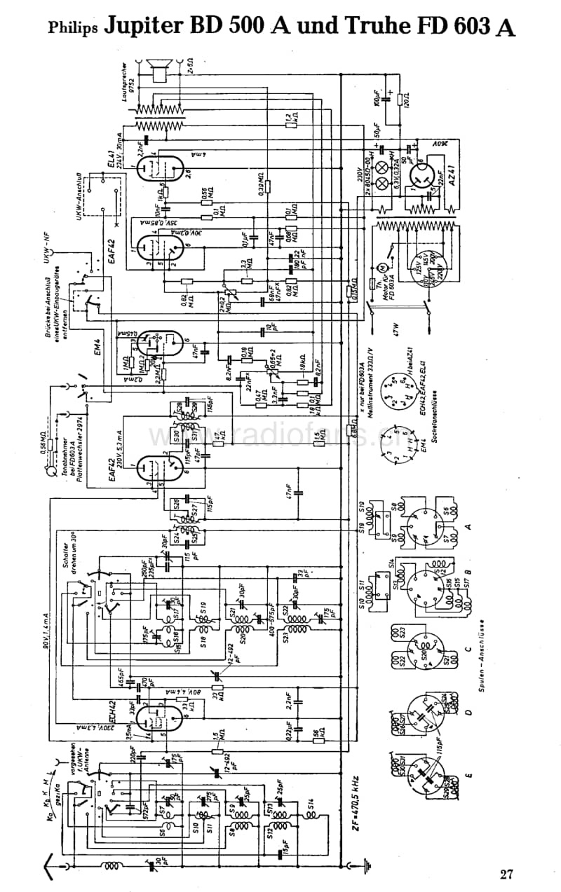 Philips-BD-500-A-Schematic电路原理图.pdf_第1页