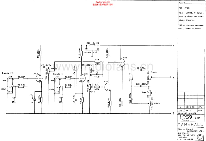 Marshall-1959-Preamp-Schematic电路原理图.pdf_第1页