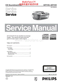 Philips-AZ-1122-Service-Manual电路原理图.pdf