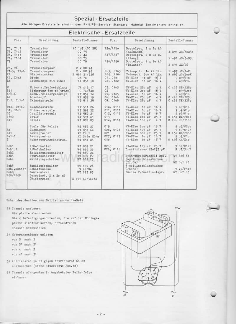 Philips-EL-3547-Service-Manual电路原理图.pdf_第2页