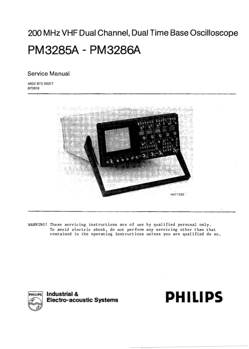 Philips-PM-3286-A-Service-Manual电路原理图.pdf_第1页