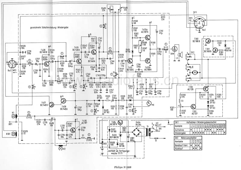 Philips-N-2209-Schematic电路原理图.pdf_第1页