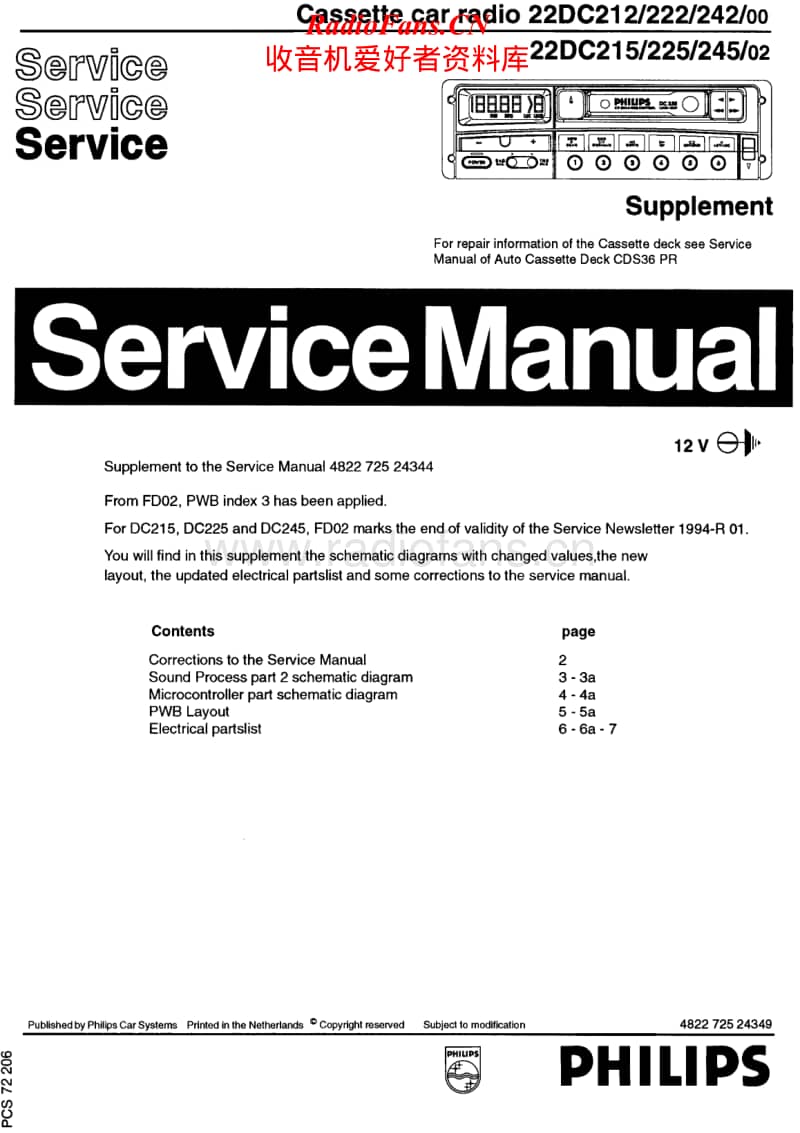 Philips-22-DC-242-Service-Manual电路原理图.pdf_第1页