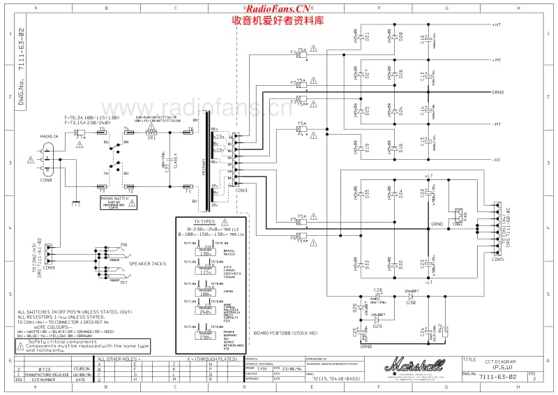 Marshall-7111-63-02-Schematic电路原理图.pdf_第1页