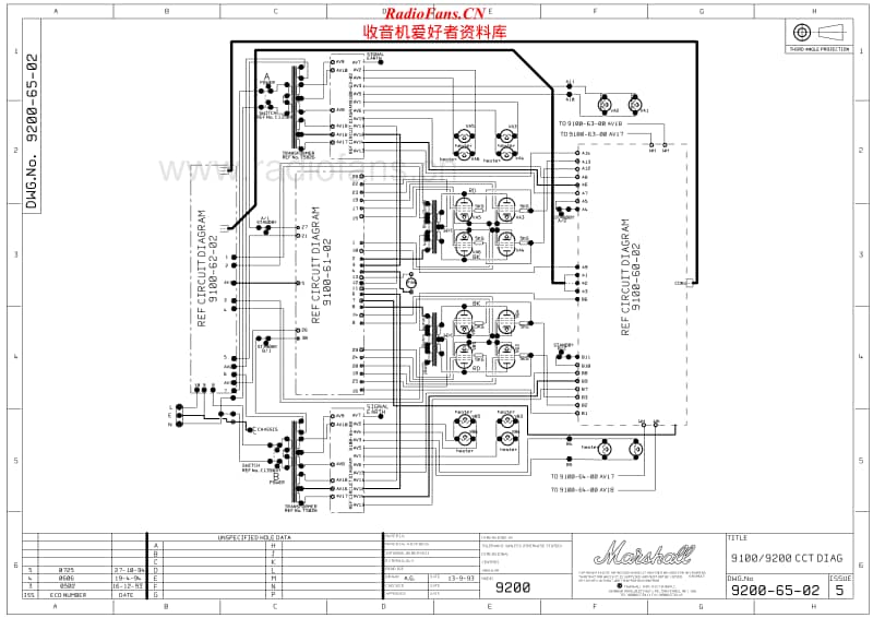 Marshall-9200-65-02-Schematic电路原理图.pdf_第1页