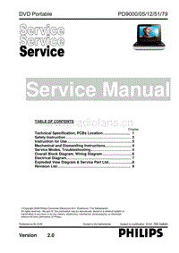 Philips-PD-9000-Service-Manual电路原理图.pdf