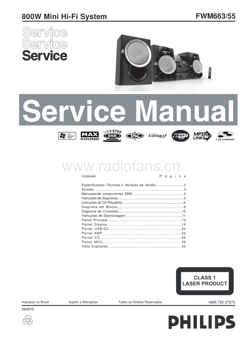 Philips-FWM-663-Service-Manual电路原理图.pdf_第1页