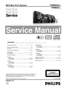 Philips-FWM-603-Service-Manual电路原理图.pdf