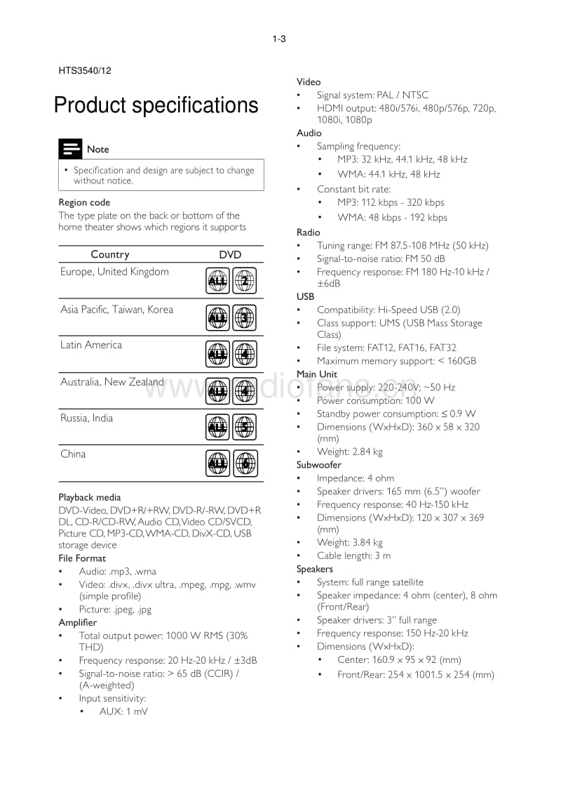 Philips-HTS-3540-Service-Manual电路原理图.pdf_第3页