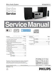 Philips-MCM-2000-Service-Manual电路原理图.pdf