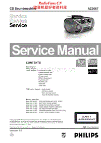 Philips-AZ-3067-Service-Manual电路原理图.pdf