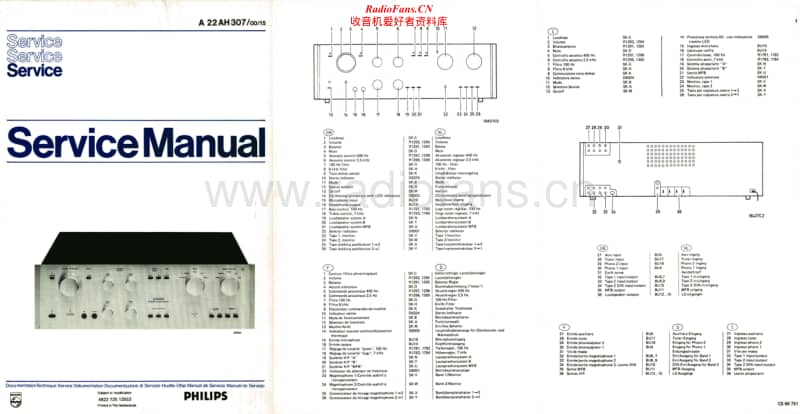 Philips-AH-307-Service-Manual电路原理图.pdf_第1页