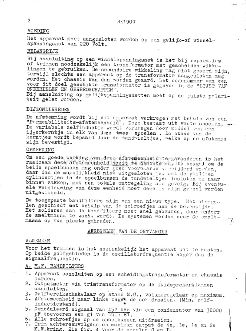 Philips-BX-190-U-Service-Manual电路原理图.pdf_第2页