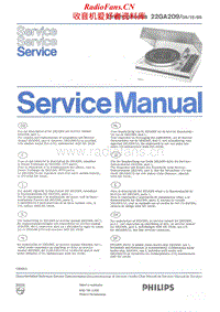 Philips-22-GA-209-Service-Manual电路原理图.pdf