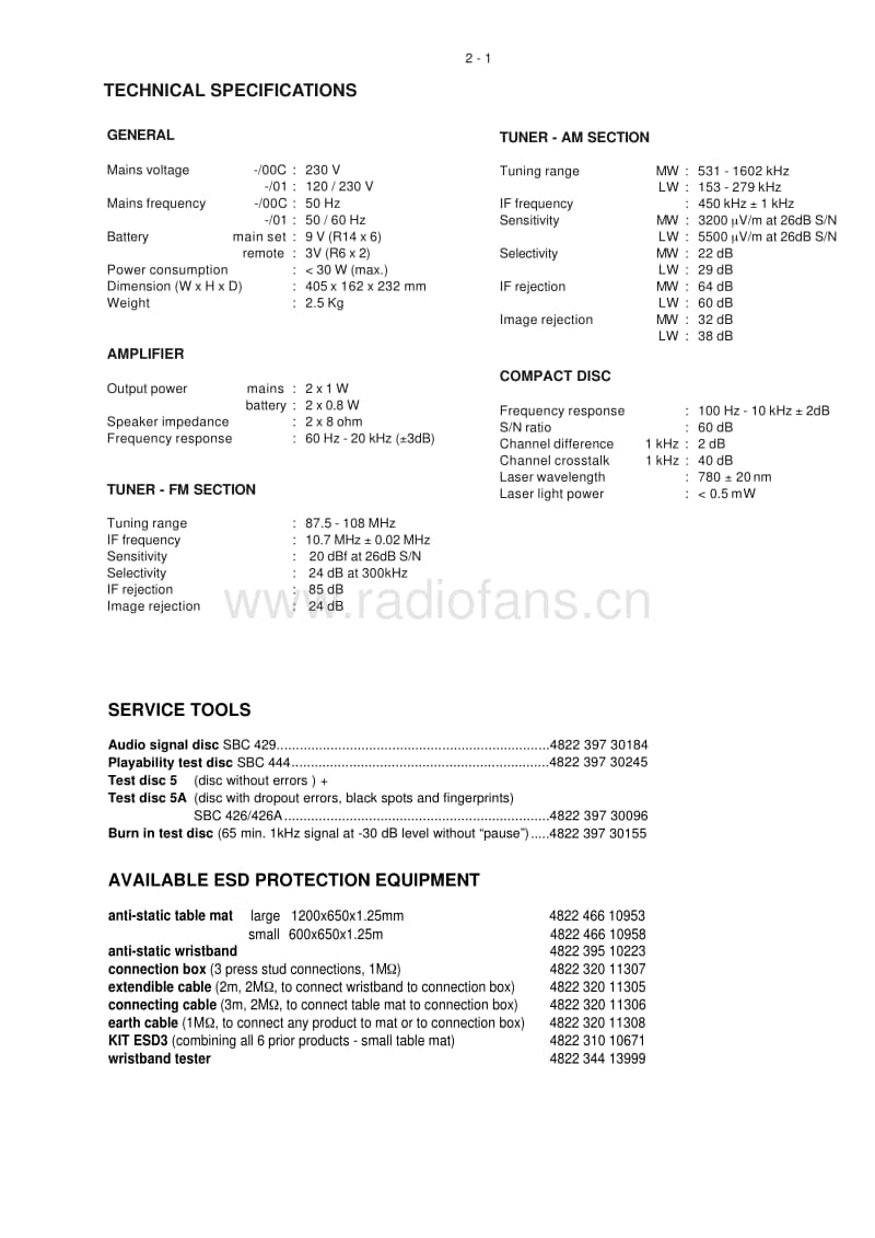 Philips-AZ-1538-Service-Manual电路原理图.pdf_第3页