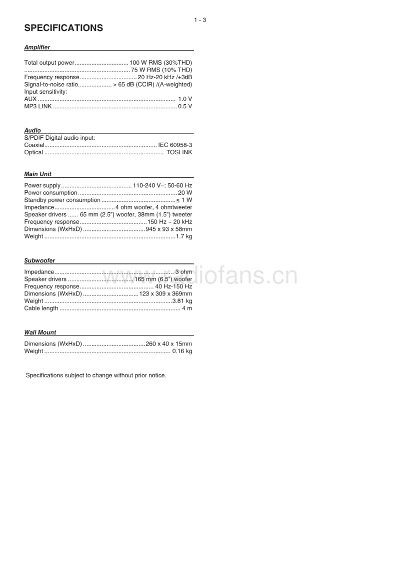 Philips-HTS-3111-Service-Manual电路原理图.pdf_第3页