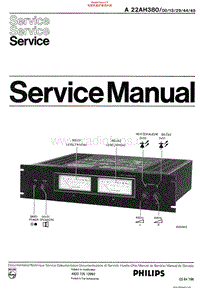 Philips-AH-380-Service-Manual电路原理图.pdf