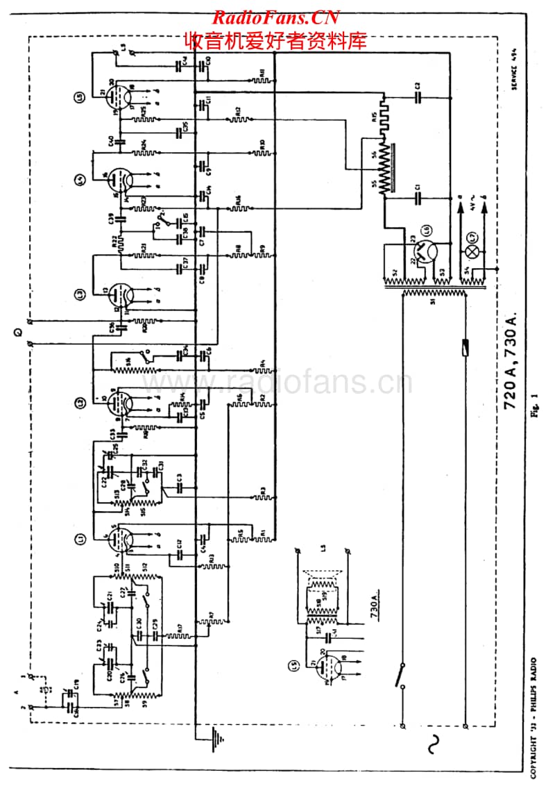 Philips-720-A-Service-Manual电路原理图.pdf_第2页