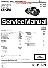 Philips-AZ-1045-Service-Manual电路原理图.pdf