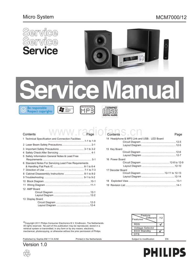 Philips-MCM-7000-Service-Manual电路原理图.pdf_第1页
