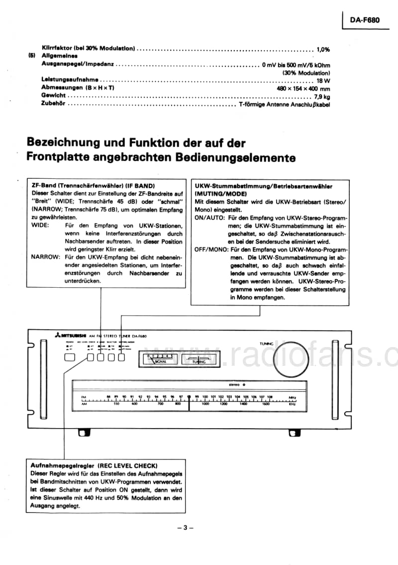 Mitsubishi-DA-F680-service-manual电路原理图.pdf_第3页