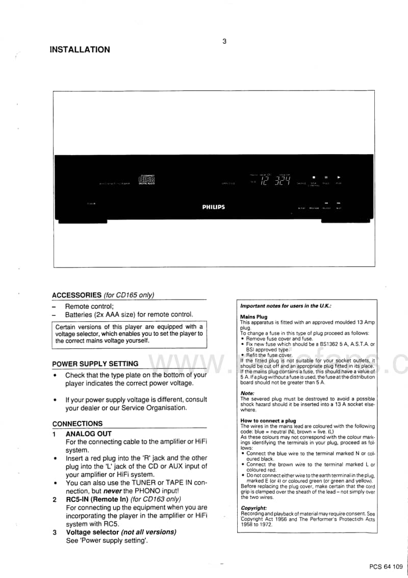 Philips-CD-163-Service-Manual电路原理图.pdf_第3页