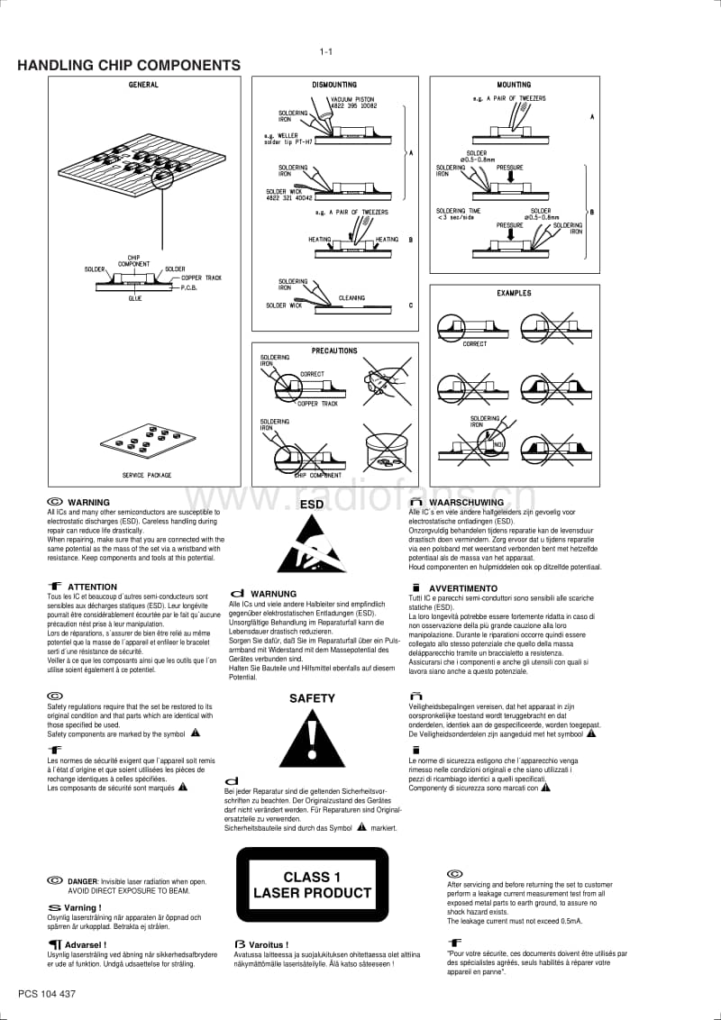 Philips-MC-20-Service-Manual电路原理图.pdf_第2页