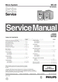 Philips-MC-20-Service-Manual电路原理图.pdf