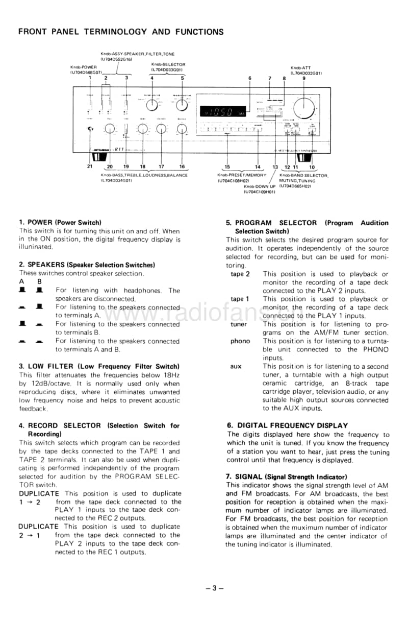 Mitsubishi-DA-R11-service-manual电路原理图.pdf_第3页