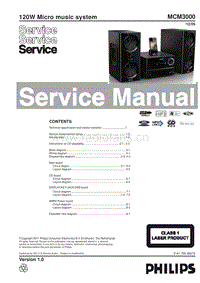 Philips-MCM-3000-Service-Manual电路原理图.pdf
