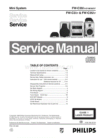 Philips-FWC-30-FWC-35-Service-Manual电路原理图.pdf