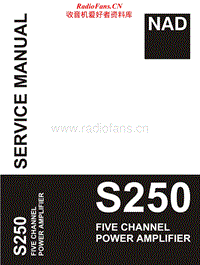 Nad-S-250-Service-Manual电路原理图.pdf