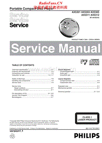Philips-AX-5305-Service-Manual电路原理图.pdf