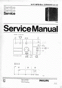 Philips-RH-54-Service-Manual-3电路原理图.pdf