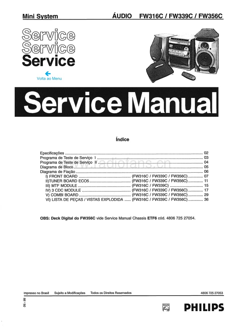 Philips-FW-316-C-Service-Manual电路原理图.pdf_第1页