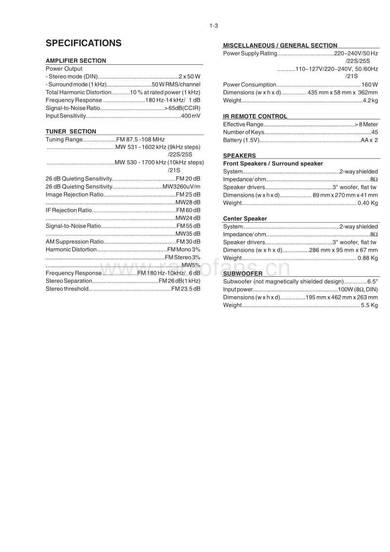 Philips-LX-700-Service-Manual电路原理图.pdf_第3页
