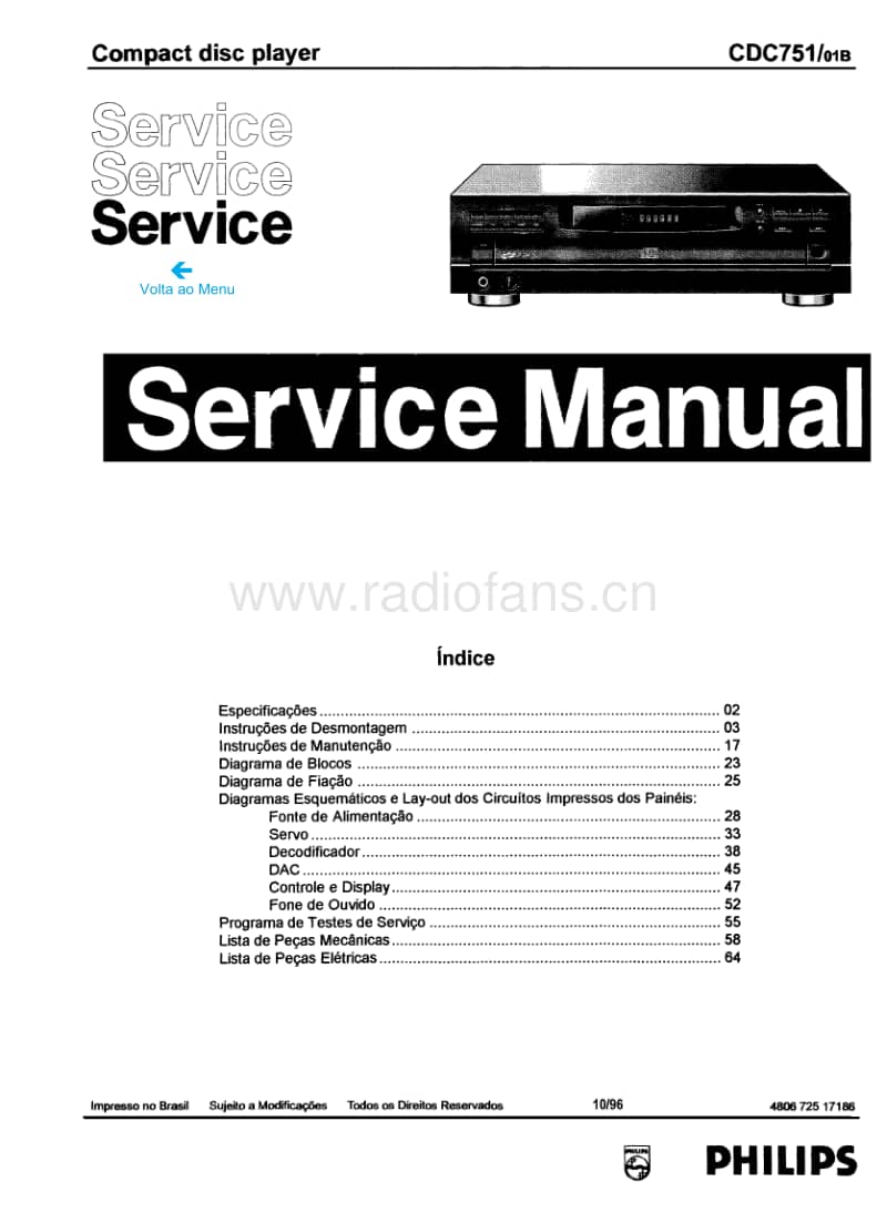 Philips-CDC-751-Service-Manual电路原理图.pdf_第1页
