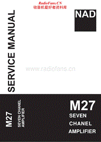 Nad-M-27-Service-Manual电路原理图.pdf