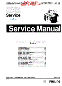 Philips-AZ-1100-Service-Manual电路原理图.pdf