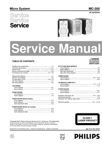Philips-MC-200-Service-Manual电路原理图.pdf